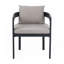 Chaise de patio d'extérieur en aluminium-115516063