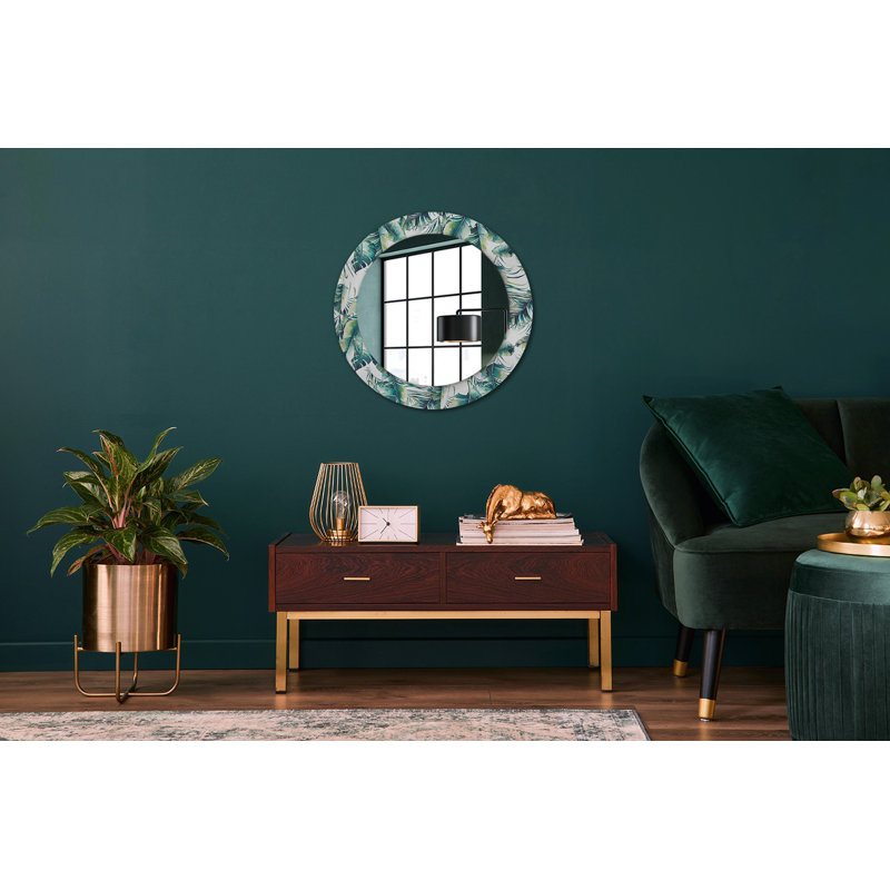 Huldar Glass Flat Wall Mirror