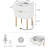 Vidale 15.57'' W Solid Wood Nightstand