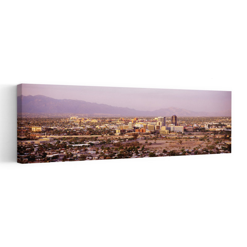 Tucson Arizona USA 1 Piece Wrapped Canvas Panoramic Wall Art, 50.8 cm H x 152.4 cm W