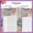 Gray Floral Pattern Window Curtains, Floral Sheer & Blockout Curtains - 1 Panel-920917435-920917436