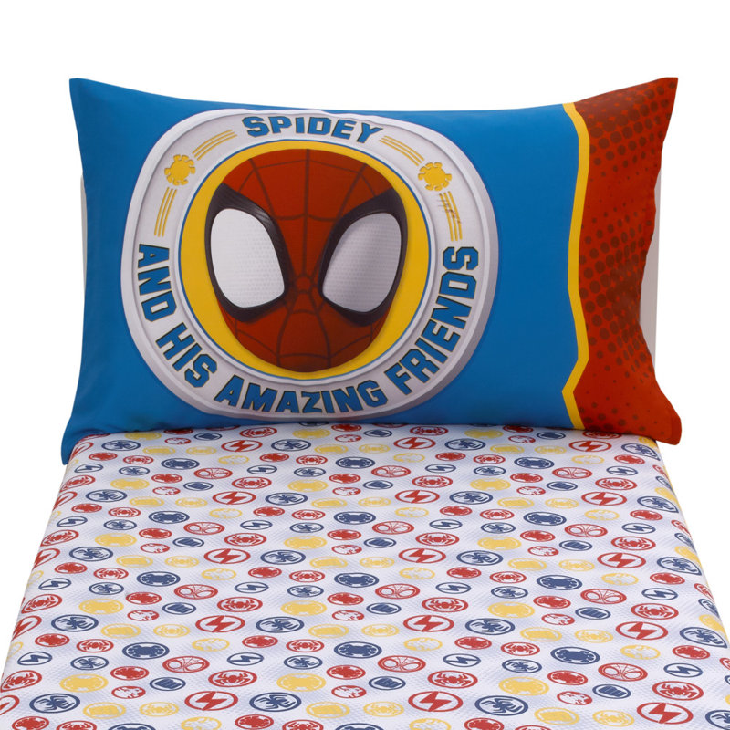 Marvel Spidey and His Amazing Friends 2pc Toddler Sheet Set