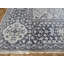 Tapis gris / noir noué à la main de conception unique 10 pi 1 po x 14 pi 6 po Stef