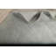 Tapis décoratif gris en laine de conception unique 3 pi 11 po x 6 pi noué à la main New Age