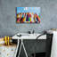 «Feune Glass Rainbow» par Epic Portfolio, estampe numérique sur toile-1239812372