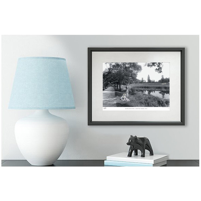Darlington, South Park 1911 by Francis Frith - Single Picture Frame Print, 60cm H x 80cm W x 2.3cm D