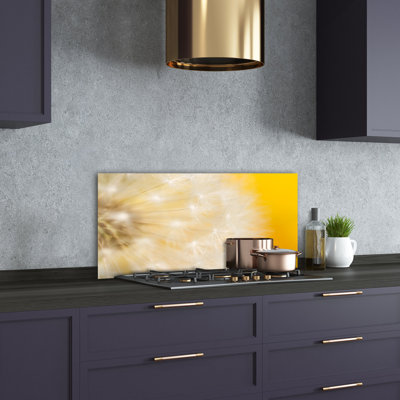 50cm W x 100cm L Glass Peel and Stick Panel