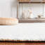 Tapis en laine / coton touffeté à la main Fredi bleu clair / ivoire-113063693