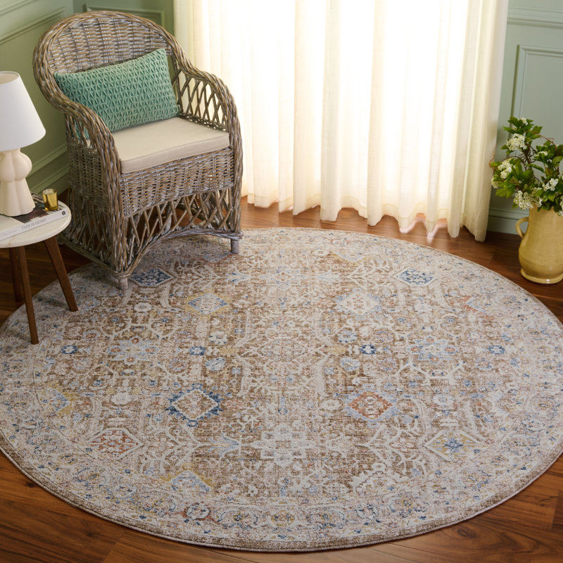 Tapis oriental performance Scarlett 400, Rond 6 pi 7 po