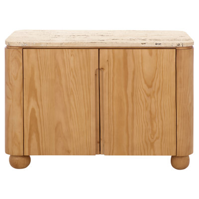 Giuletta Travertine Top Chest