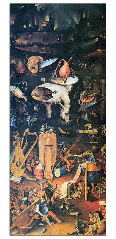Hieronymus Bosch - Wrapped Canvas Print