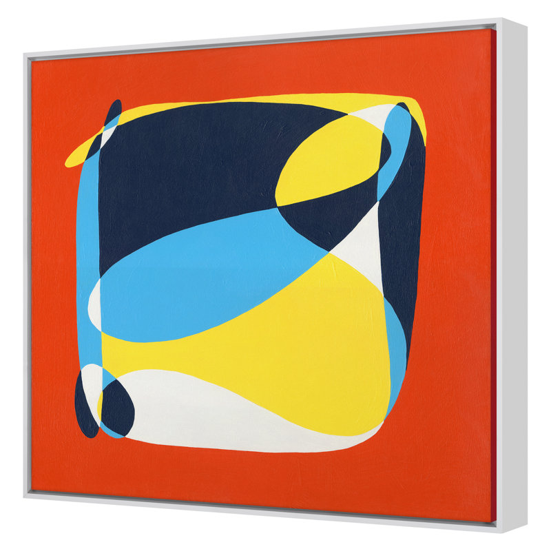 «Fluid Forms 12» par Goderwis, Kyle, H 20 po x l 20 po, Blanc