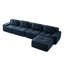 Canapé modulaire en forme de L de 153 po pour salon-390280482-390280504-390280507