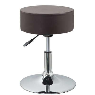 PVC Leather Upholstered Accent Stool