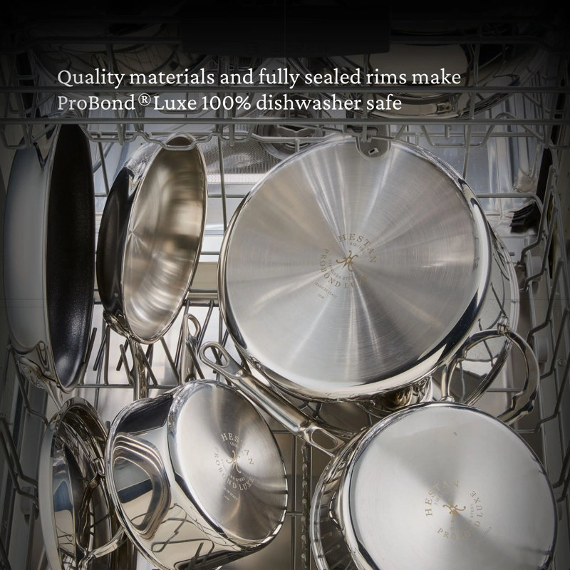 Probond® Luxe 3.5-quart Professional Clad Stainless Steel Sauteuse Braiser With Lid