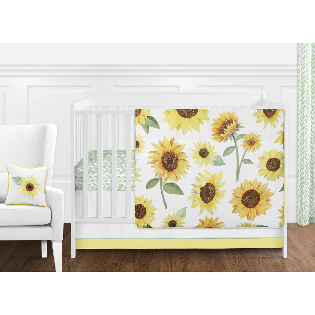 Sunflower Collection 11 Piece Crib Bedding Set Sweet Jojo Designs