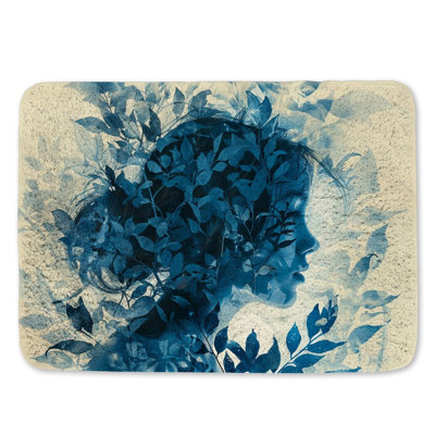 Lanty Microfiber / Microsuede Non-Slip Bath Mat