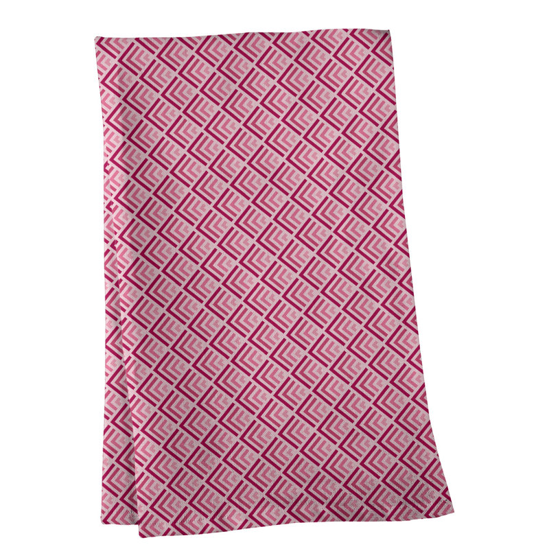 Tea Towel Kitchen Towel, Cotton Twill, Pink