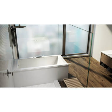 Valley Acrylic Ltd. Signature 32'' W 32'' D Square Double Shower