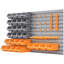 Support à bacs de rangement H 21 po x l 37,5 po x P 8,75 po