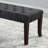 Solid Wood Upholstered Tufted Bench-459411016