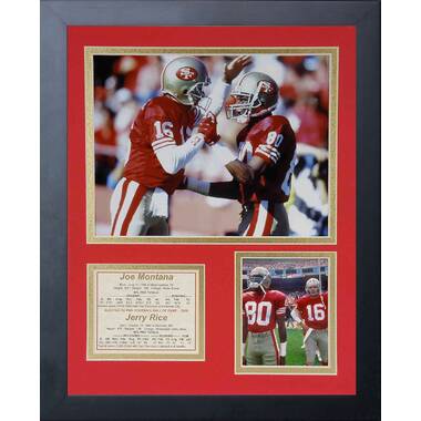 Jerry Rice Autographed Jersey Framed & Matted