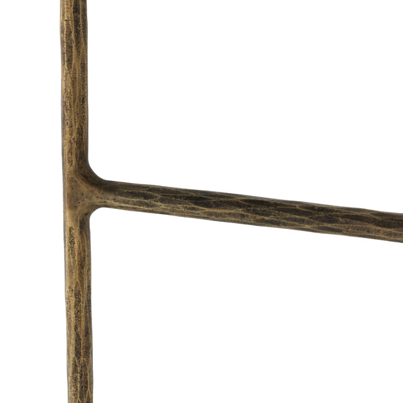 Element Boothe Ladder, Hammered Aged Brass