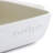 Crock-pot Artisan 2.5 Quart and 3.5 Quart Rectangular Stoneware Bake Pan Set in Cream
