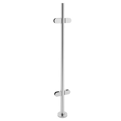 Poteau de balustrade en acier inoxydable (poteau du milieu)