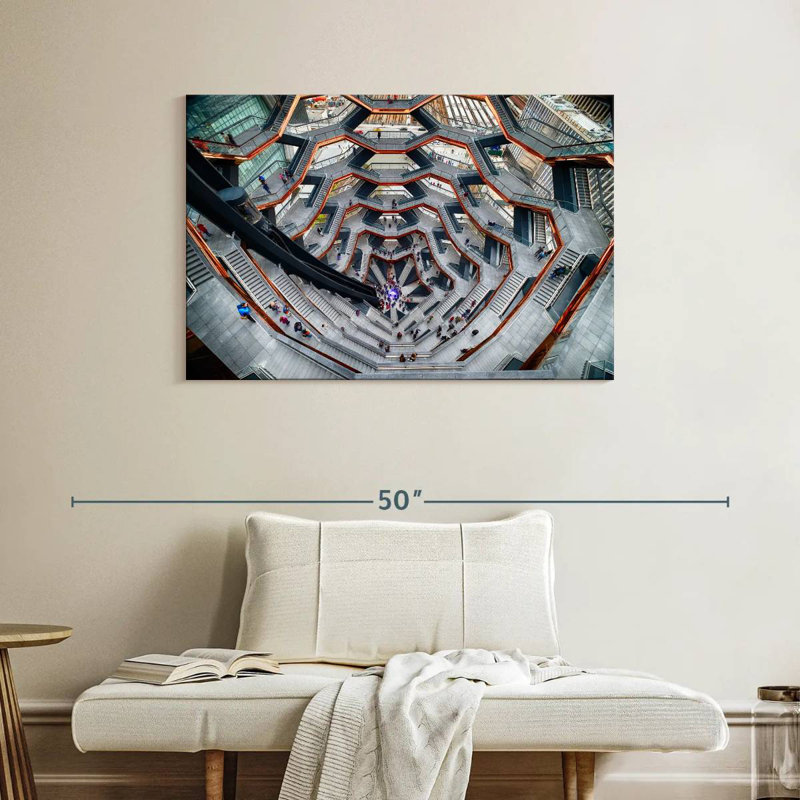 Lilie Interior Of Vessel Hudson Yards Manhattan, 26" H x 39" W