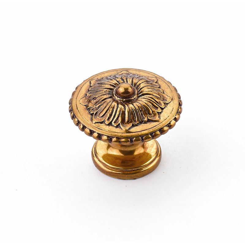 Sonata Round Knob, Paris Brass