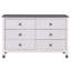 Commode 6 tiroirs pour chambre d'enfant