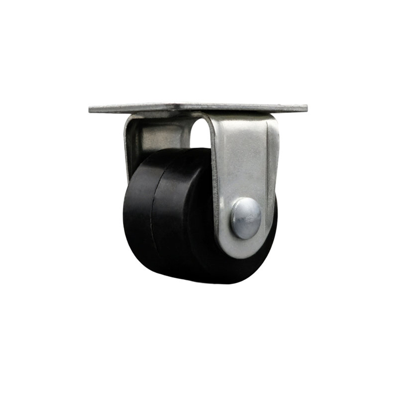 Roulettes rigides en polyoléfine à profil bas avec roulettes 2 1/2 pouces SCC / SCC-04R25175-POR