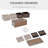 5-Drawer Dresser, Fabric Chest Of Drawers, 2-Tier Storage Organizer For Bedroom Entryway, Tower Unit With Steel Frame Wooden Top, Maple Wood