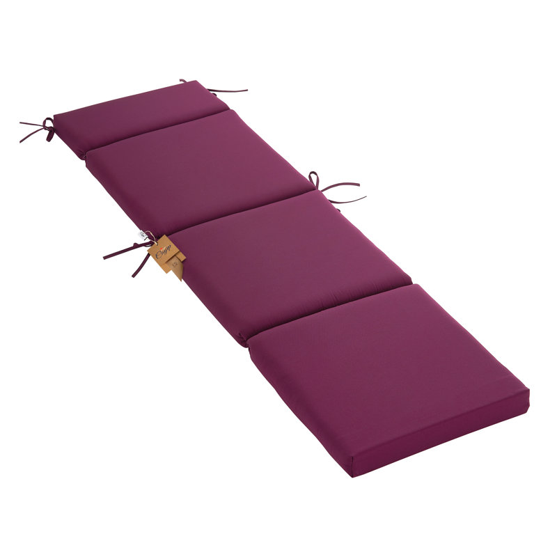 Outdoor 3'' Seat / Back Cushion, Purple