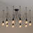 Borges Spider 10-Light Novelty Modern Linear Dimmable Chandelier
