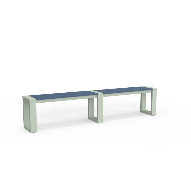 Calla Dining Bench, Seafoam, Slate