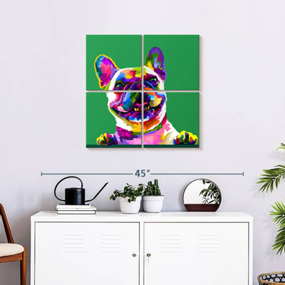 Bouledogue abstrait Brampt