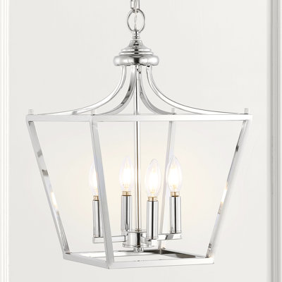 Luminaire suspendu géométrique 4 lumières Areyanna