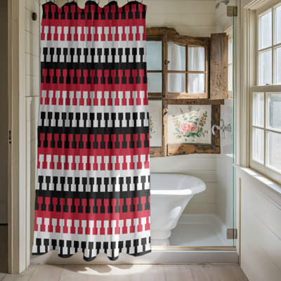 Red Onyx - Premium Shower Curtain