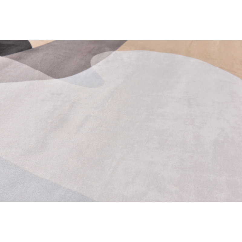 No Pattern And Not Solid Colour Machine Woven Beige Area Rug, Rectangle 140 x 200cm
