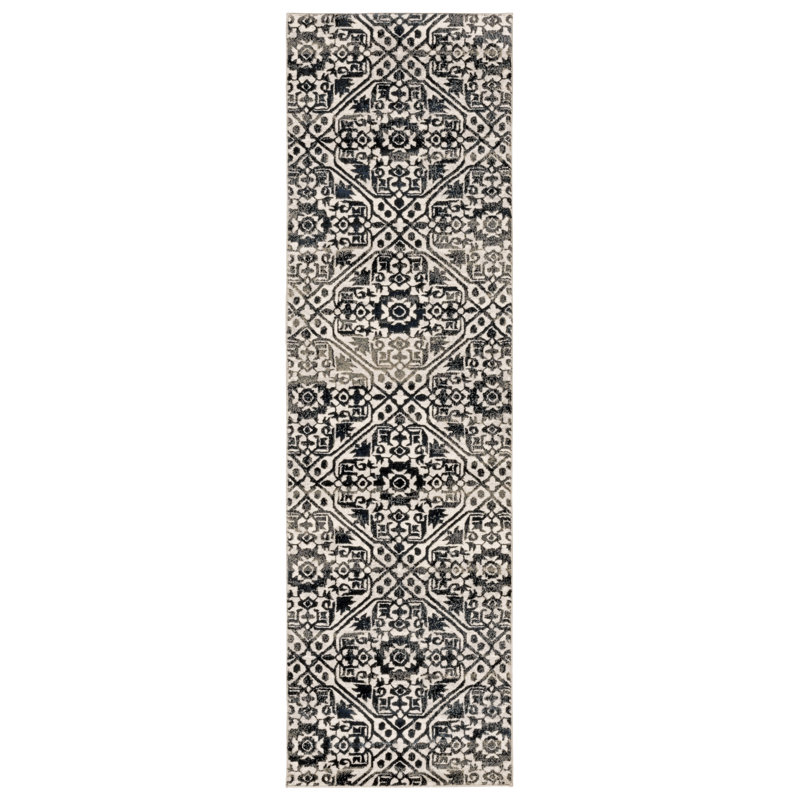 Leonel Geometric Indoor Rug, Runner 2'3" x 7'6"