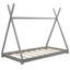 Lit plateforme House avec structure triangulaire-813864312