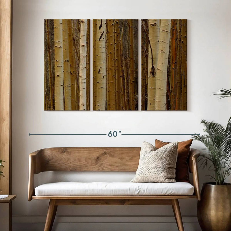 Alvord Aspen en hiver, H 32 po x l 50 po