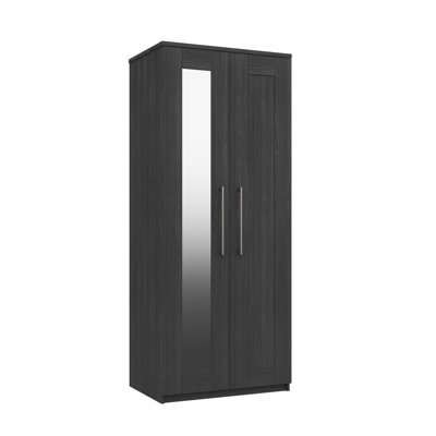 Alishma 2 Door Manufactured Wood Wardrobe