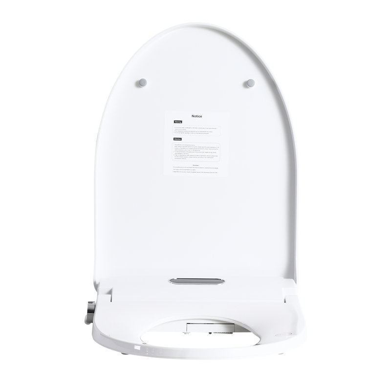 Siège de bidet avec capteur d'ouverture / fermeture automatique, réglage de la température de l'eau et modes de lavage multiples pour le confort de la salle de bain