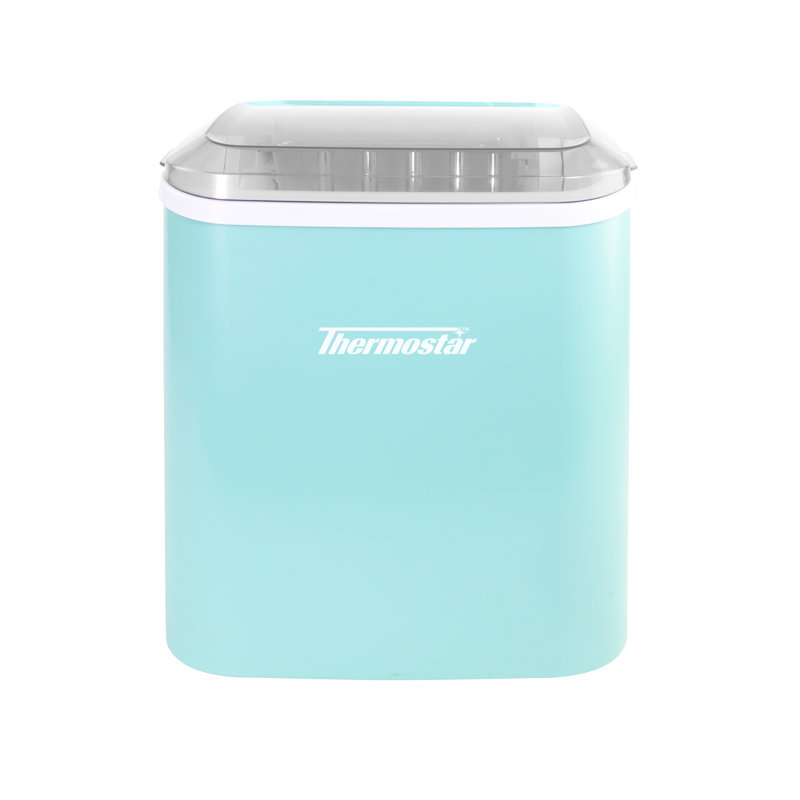 Aqua Portable Countertop Ice Maker with Self-Cleaning Function