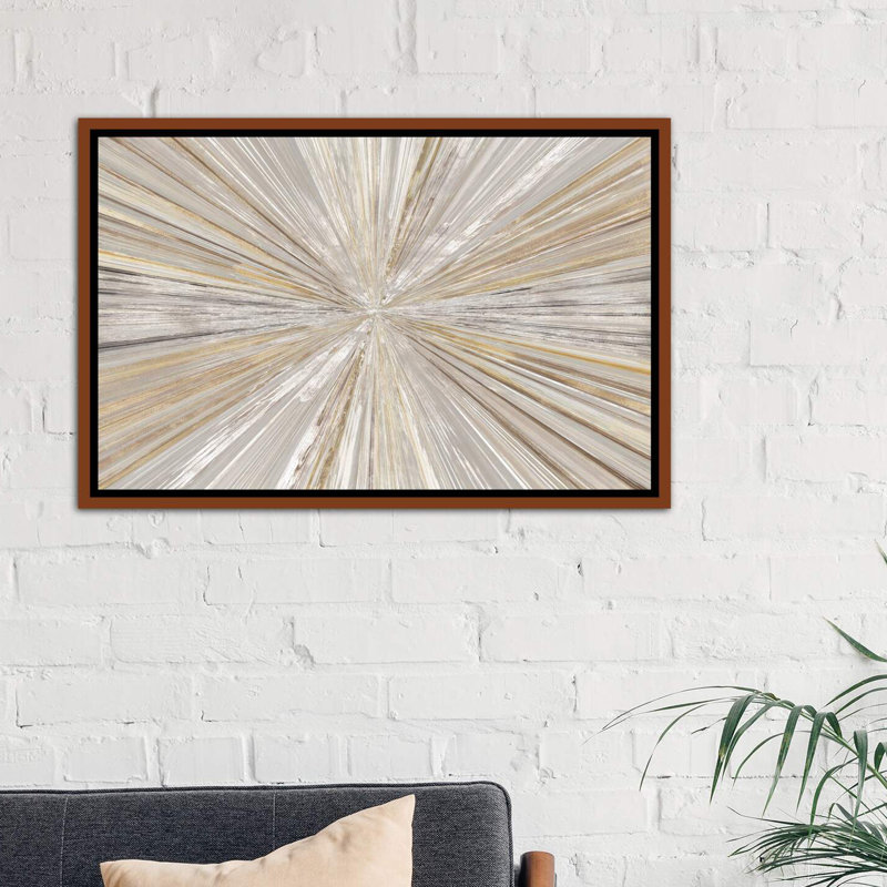 « scintillation light i » par tom reeves-print, H 32 po x l 48 po x P 1,5 po, Toile avec cadre photo, Bois classique