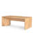 Gedin Solid Wood Top Coffee Table