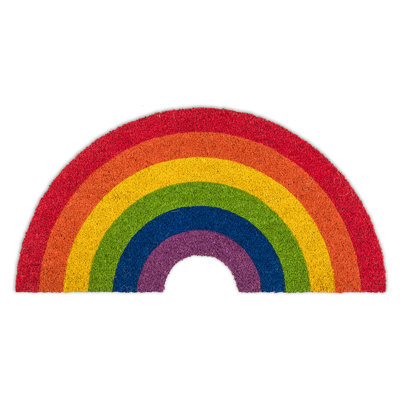 Lyndzie Striped Outdoor Doormat